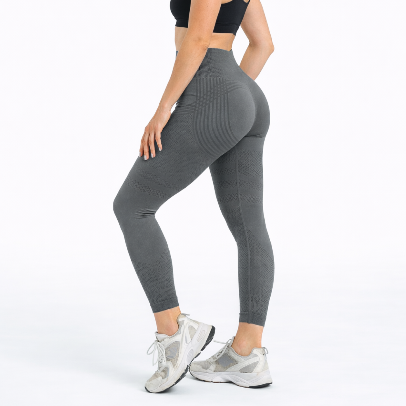 Legging 3D Anti-Cellulite  gris