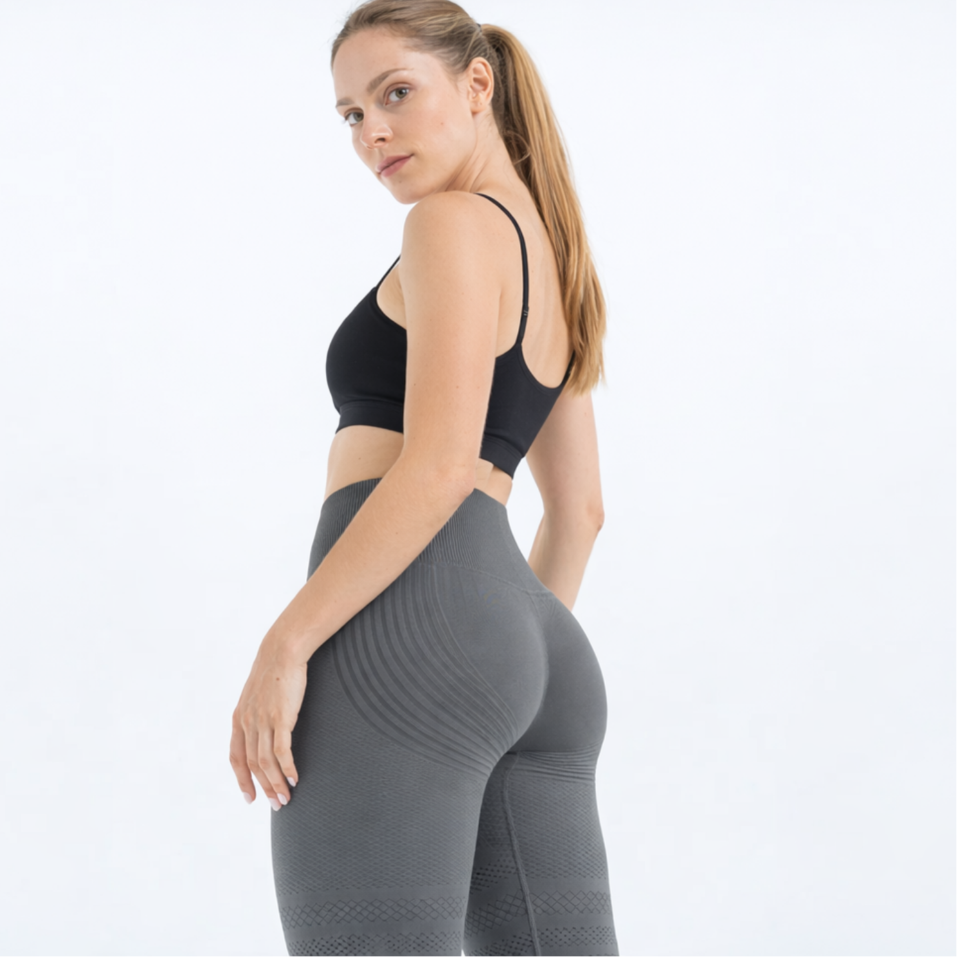 Legging 3D Anti-Cellulite  gris