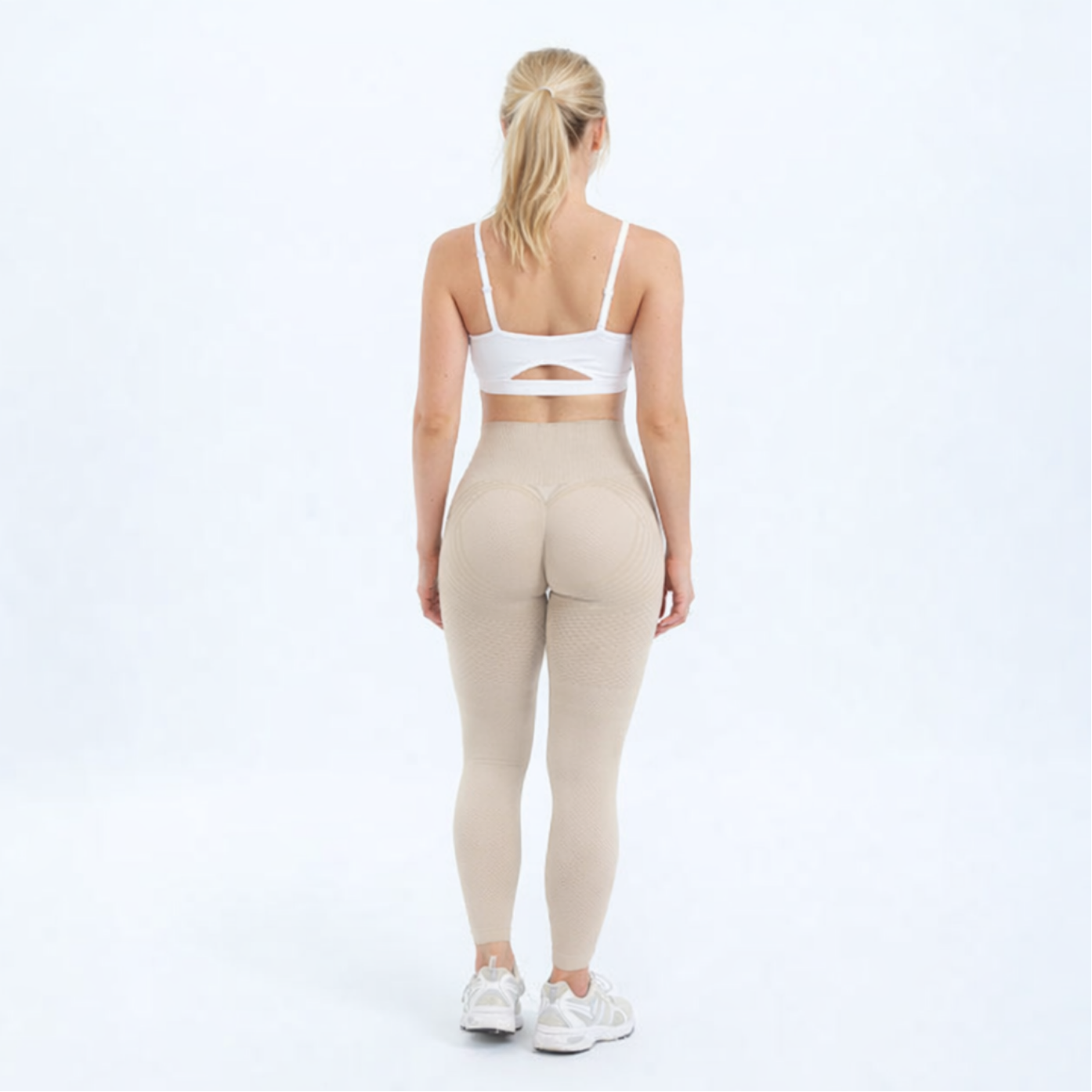 Legging 3D Anti-Cellulite  beige