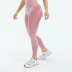 Legging 3D Anti-Cellulite  gris rose