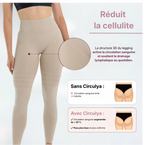 Legging 3D Anti-Cellulite  beige